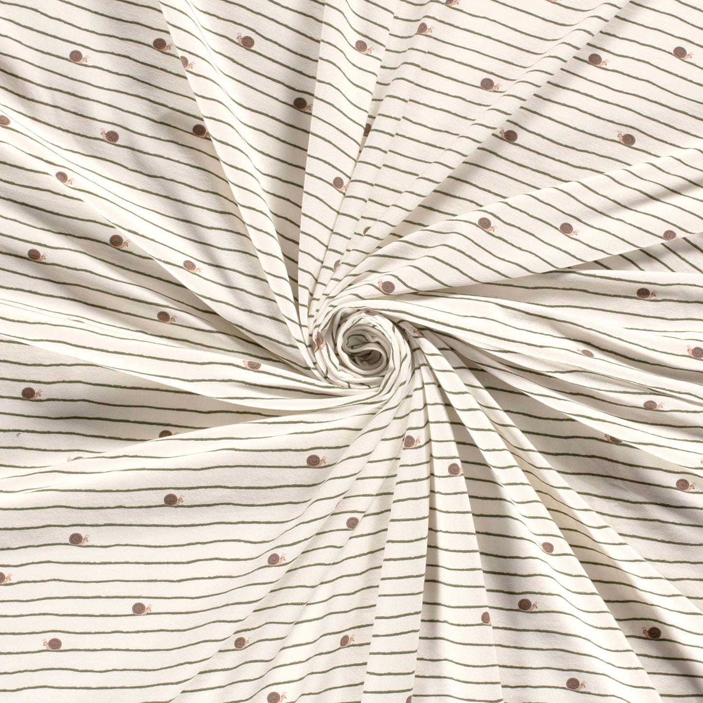 Tricot jersey stof slakjes in gebroken wit