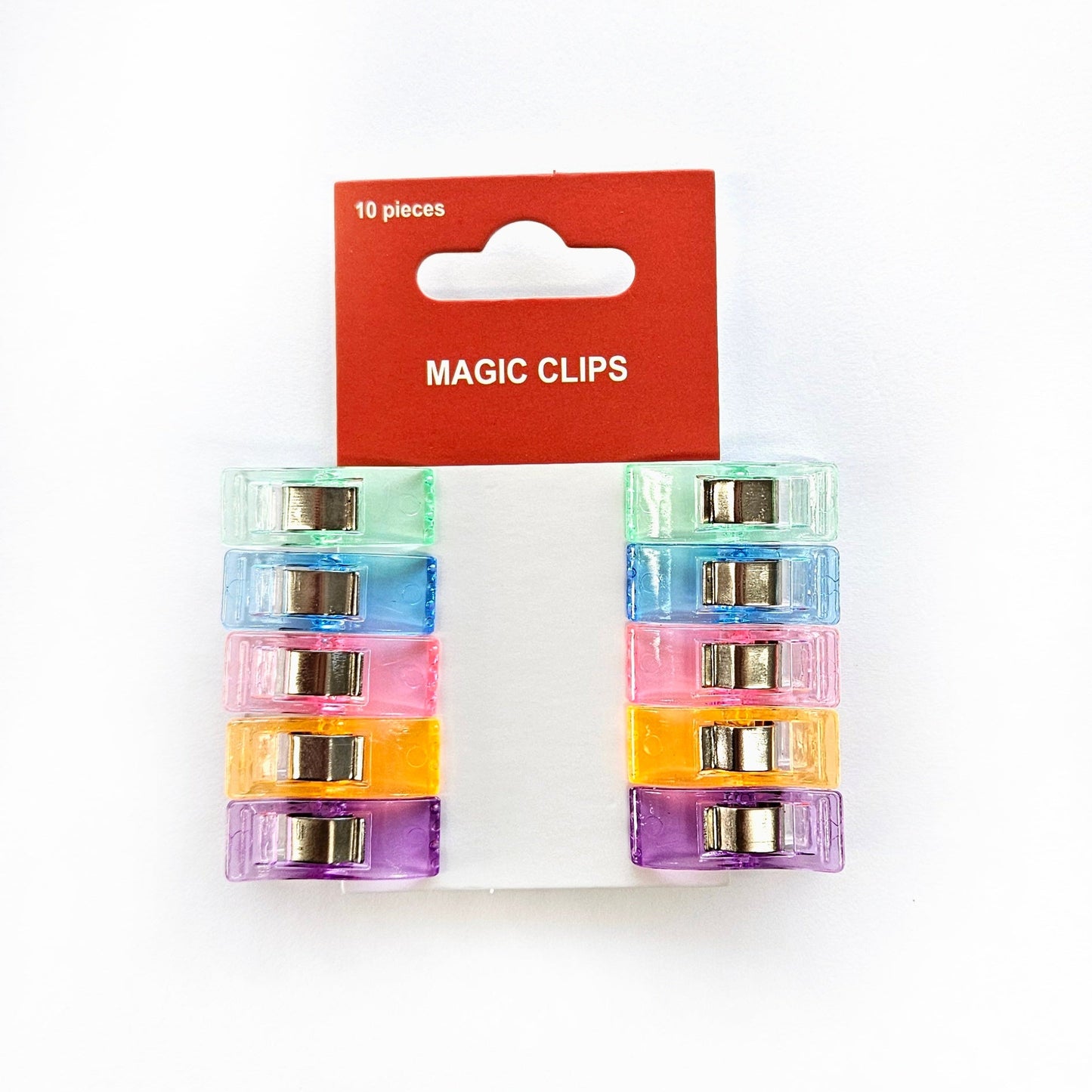 Handige magic clips klein om je naaiwerk vast te zetten in plaats van spelden.