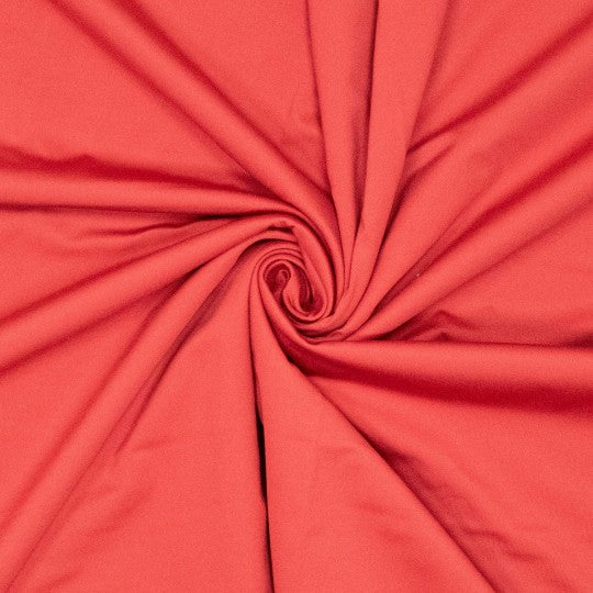 Rode zeer elastische yoga sportwear stof voor het maken van yoga of sportkleding.