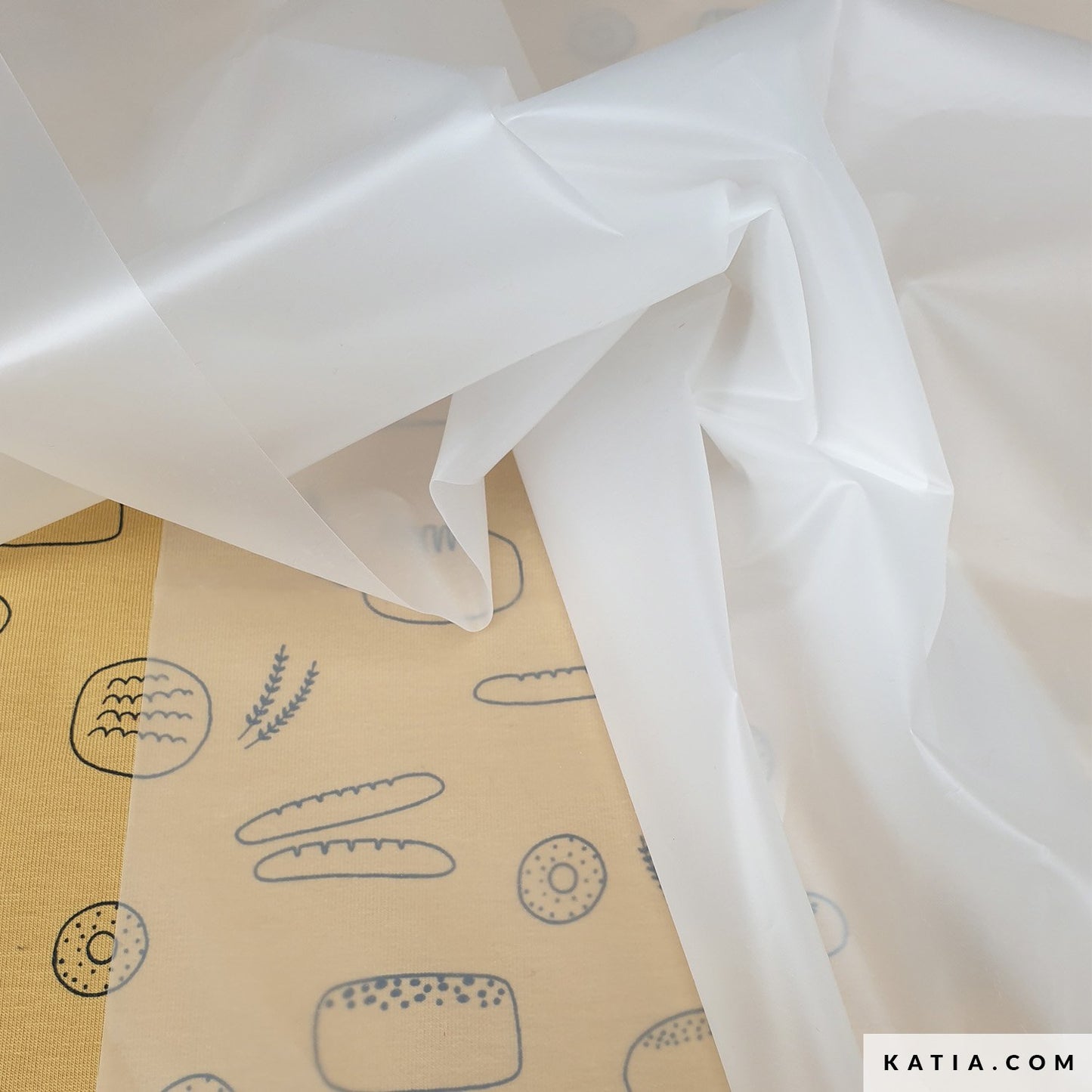 Eat en sew plastic voor het maken van bijvoorbeeld aan de binnenkant van een lunch tasje.